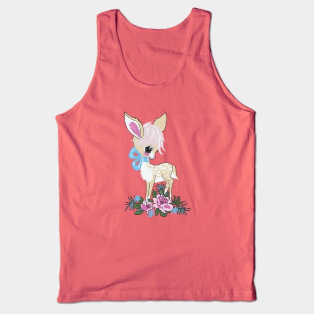 Dear oh Deer Tank Top by VultureVomitInc